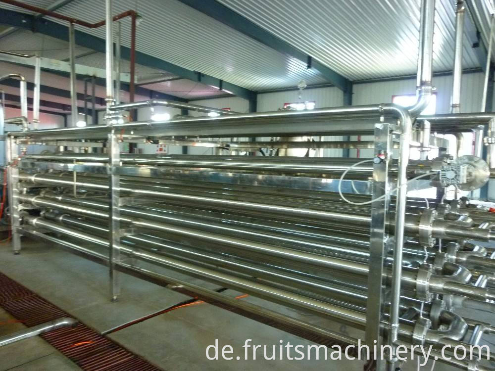 Complete banana fruit drinking juice concentrate production line